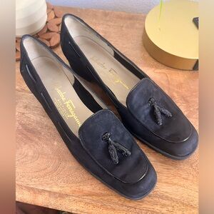 Salvatore Ferragamo Women Loafer Tassels. Made in Italy